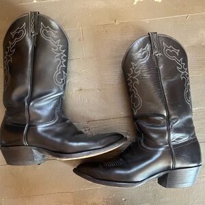 El Dorado Handmade Classic Black Western Cowboy Boots